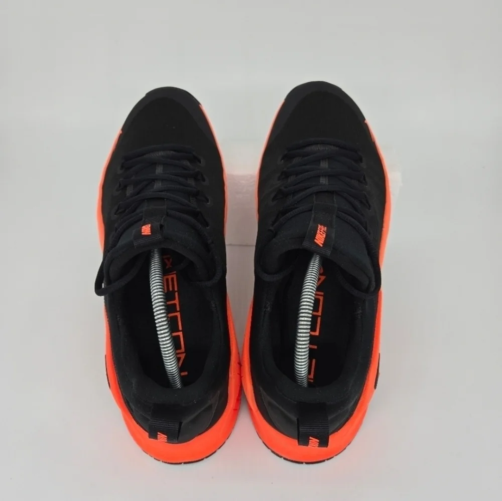 New Nike Free Metcon 6 'Black Hyper Orange' Men's Workout Shoes Size 10 - Picture 5 of 8